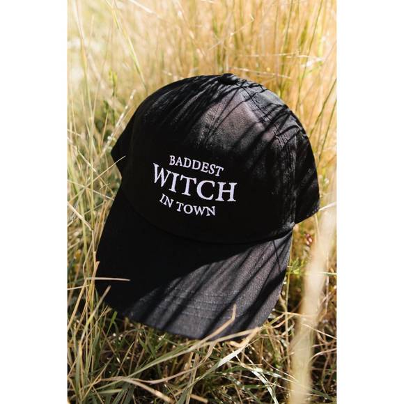 NEW ANARCHY STREET baddest witch baseball cap in black - Picture 2 of 3